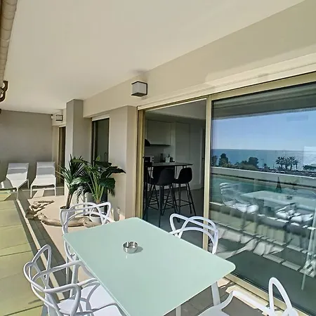 Sea View - Splendid Renovated 2 - Golfe Juan 公寓 *