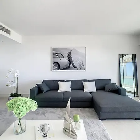 Sea View - Splendid Renovated 2 - Golfe Juan 公寓 *