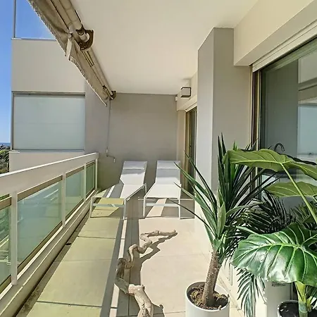 公寓 Sea View - Splendid Renovated 2 - Golfe Juan 瓦洛里